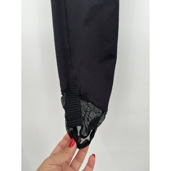 Athleta Girl Roll‎ With The Scrunches Tights L/12 Black - Picture 3 of 6
